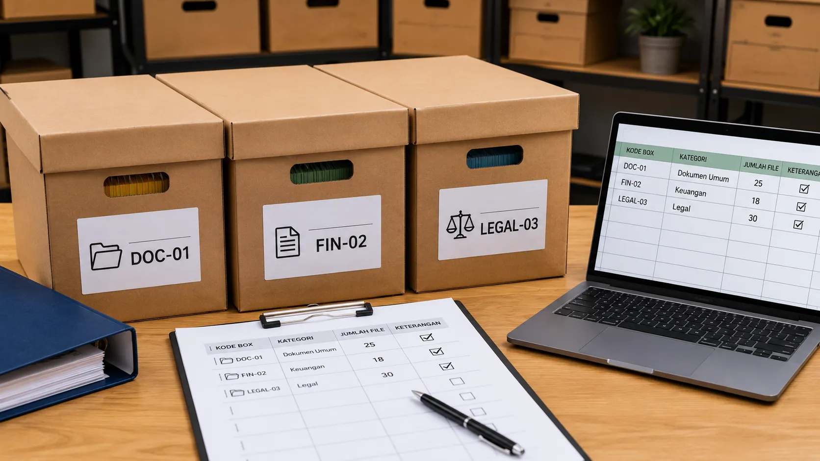 Cara Packing Dokumen Penting