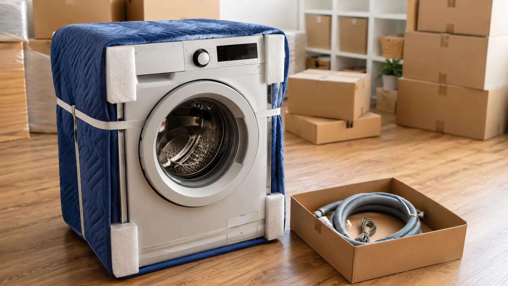 Cara Packing Mesin Cuci