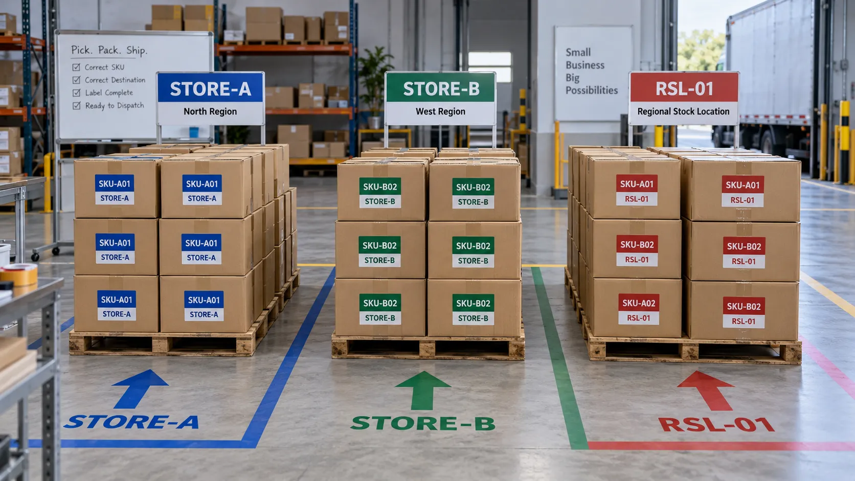 Cara Distribusi Barang UMKM