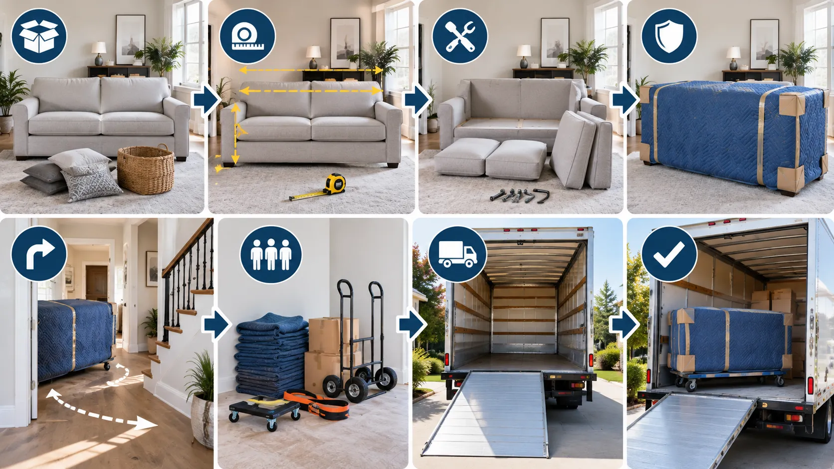Cara Mengangkat Furnitur Besar