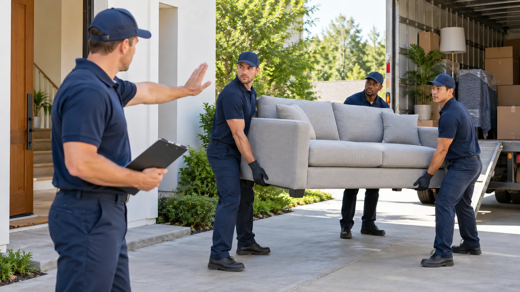 Cara Mengangkat Furnitur Besar