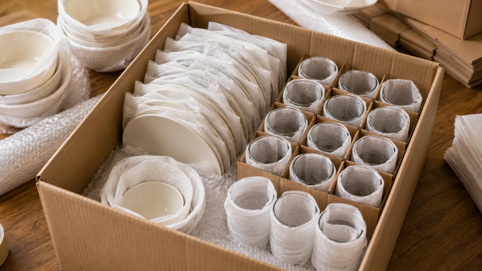 Cara Packing Peralatan Dapur