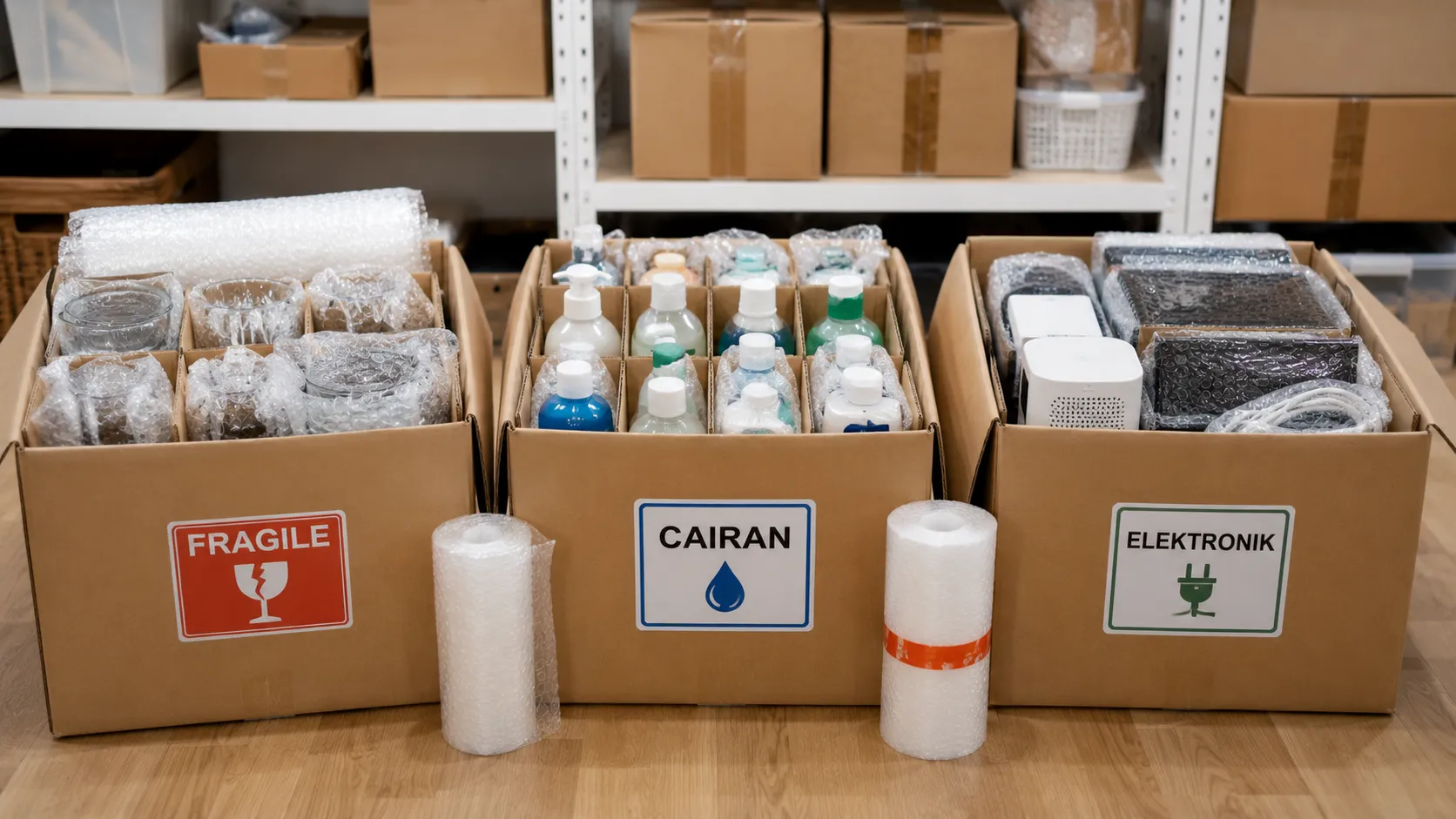 Cara Packing Stok Toko