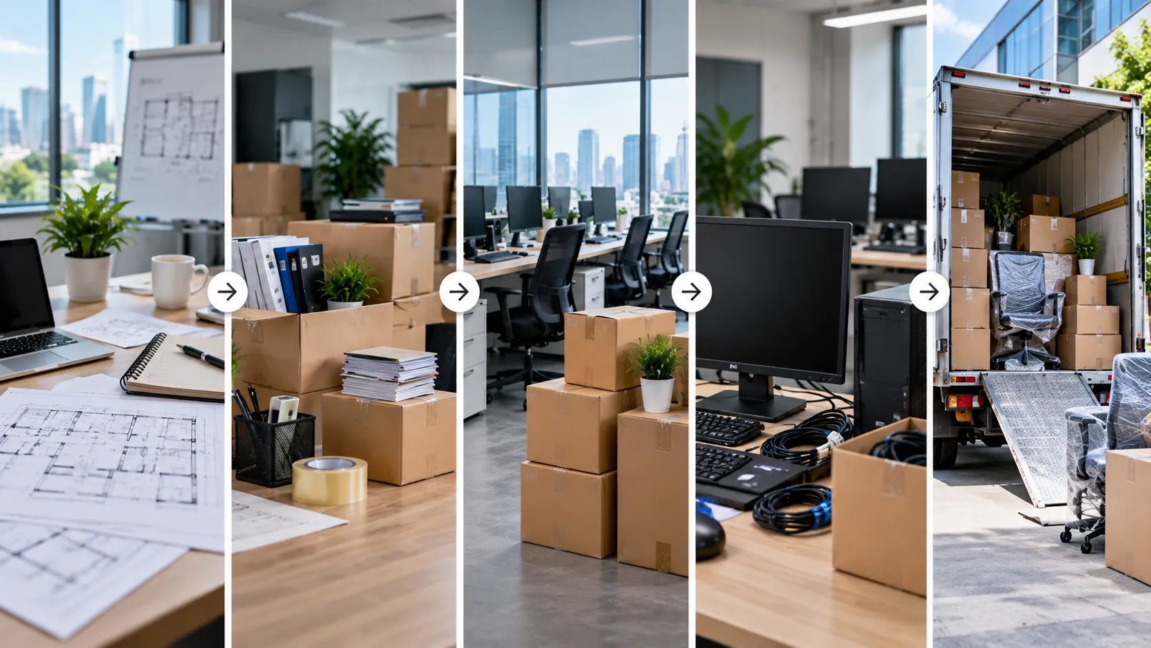 Durasi Saat Pindahan Kantor