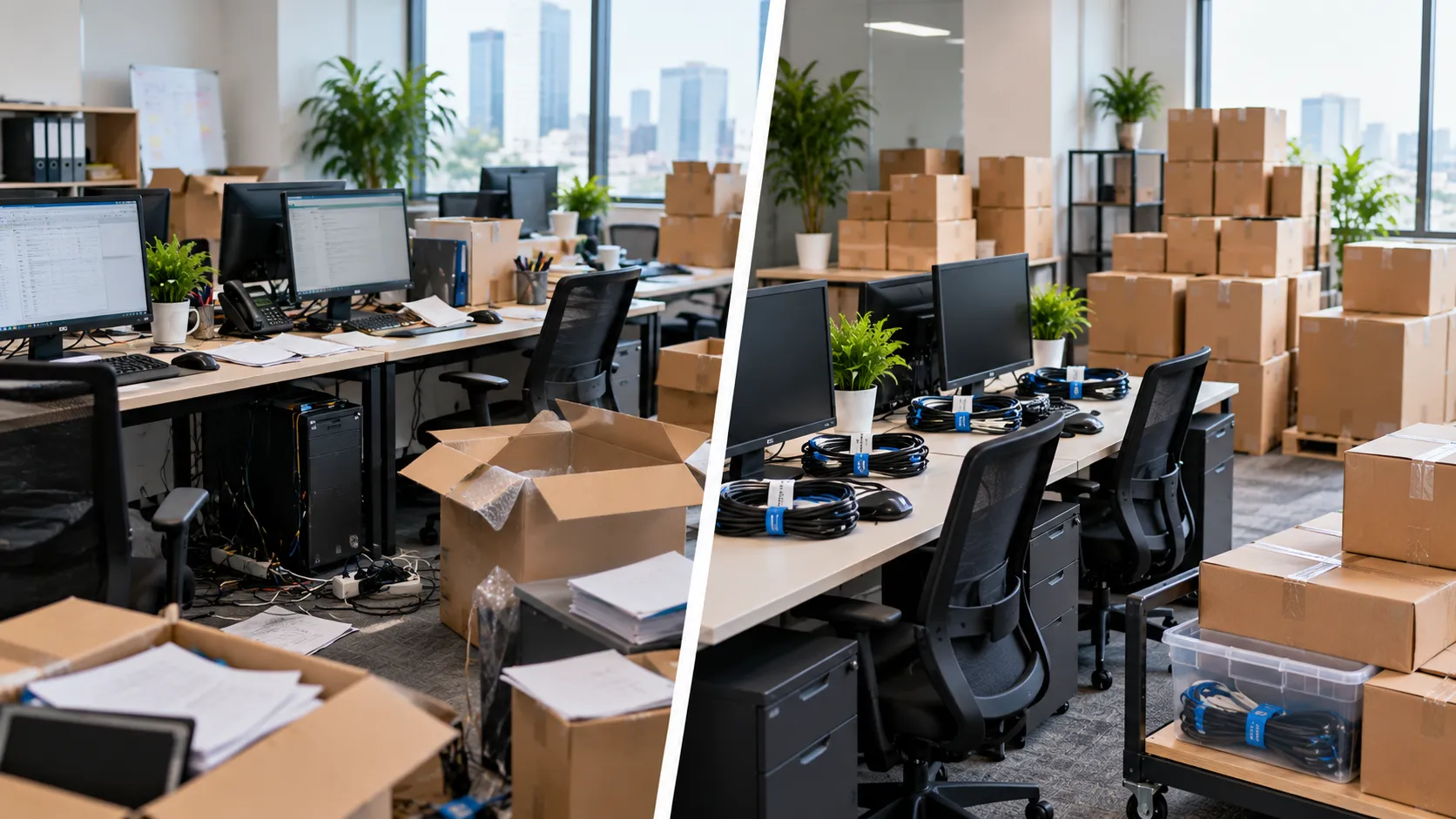 Durasi Saat Pindahan Kantor