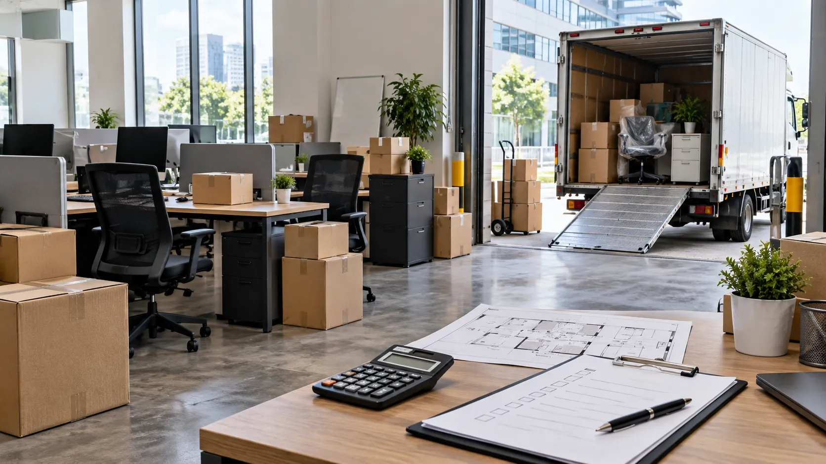 Estimasi Biaya Pindahan Kantor