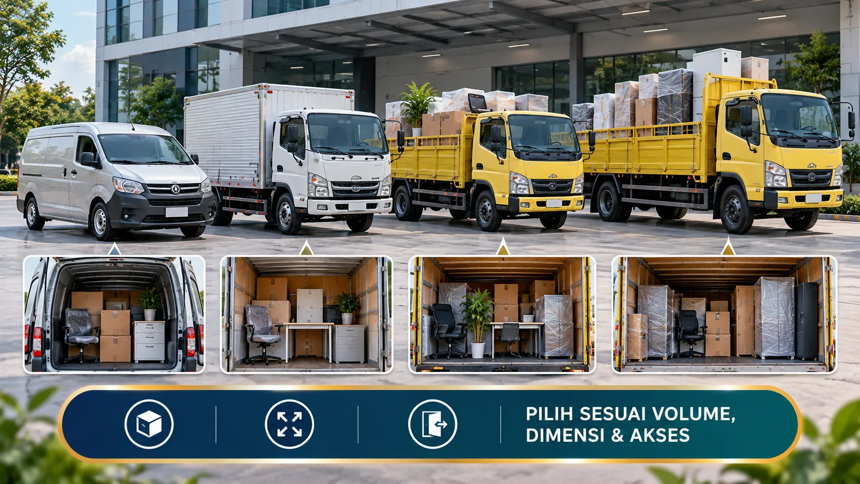 Estimasi Biaya Pindahan Kantor