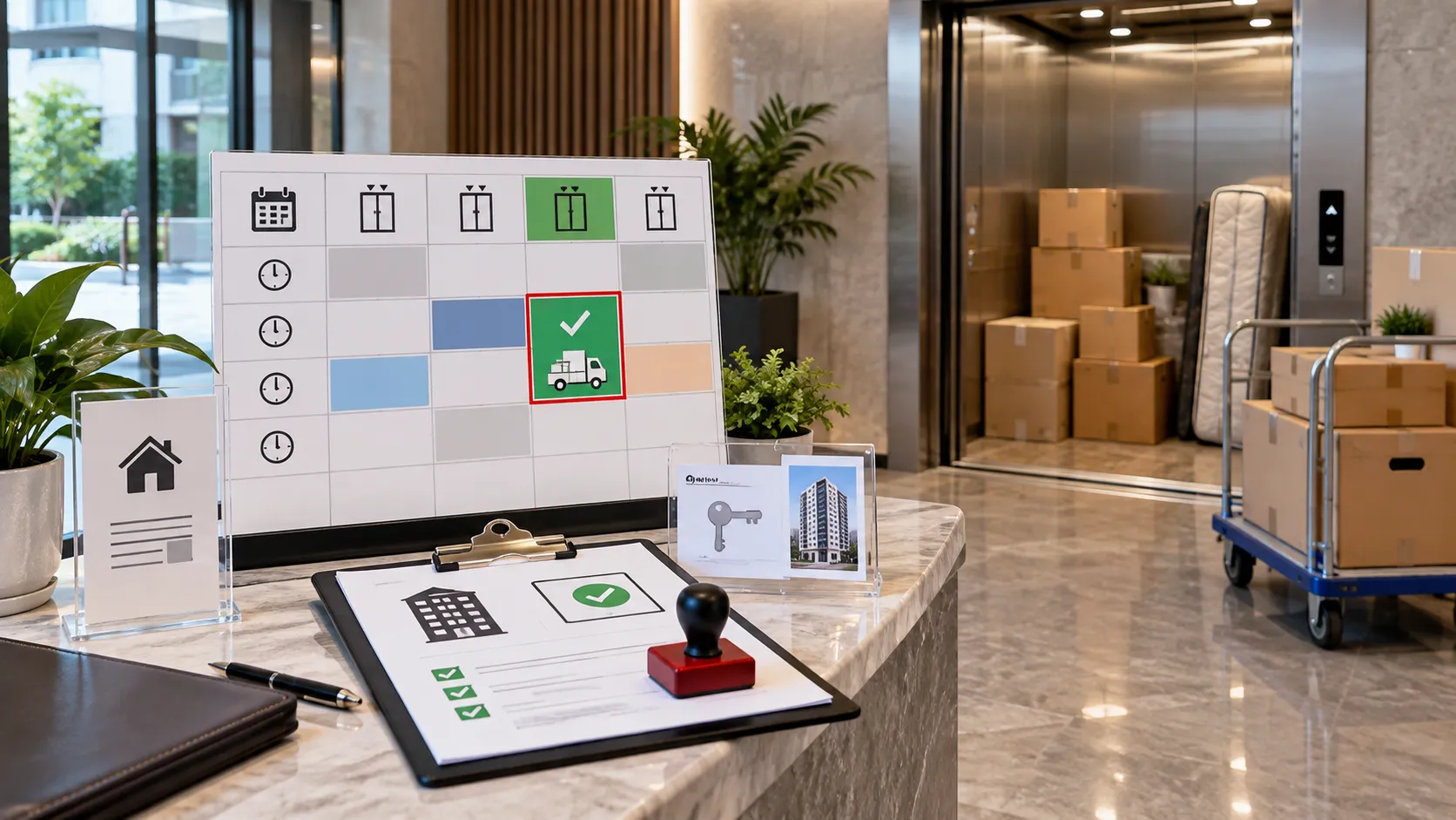 Izin Untuk Pindahan Apartemen