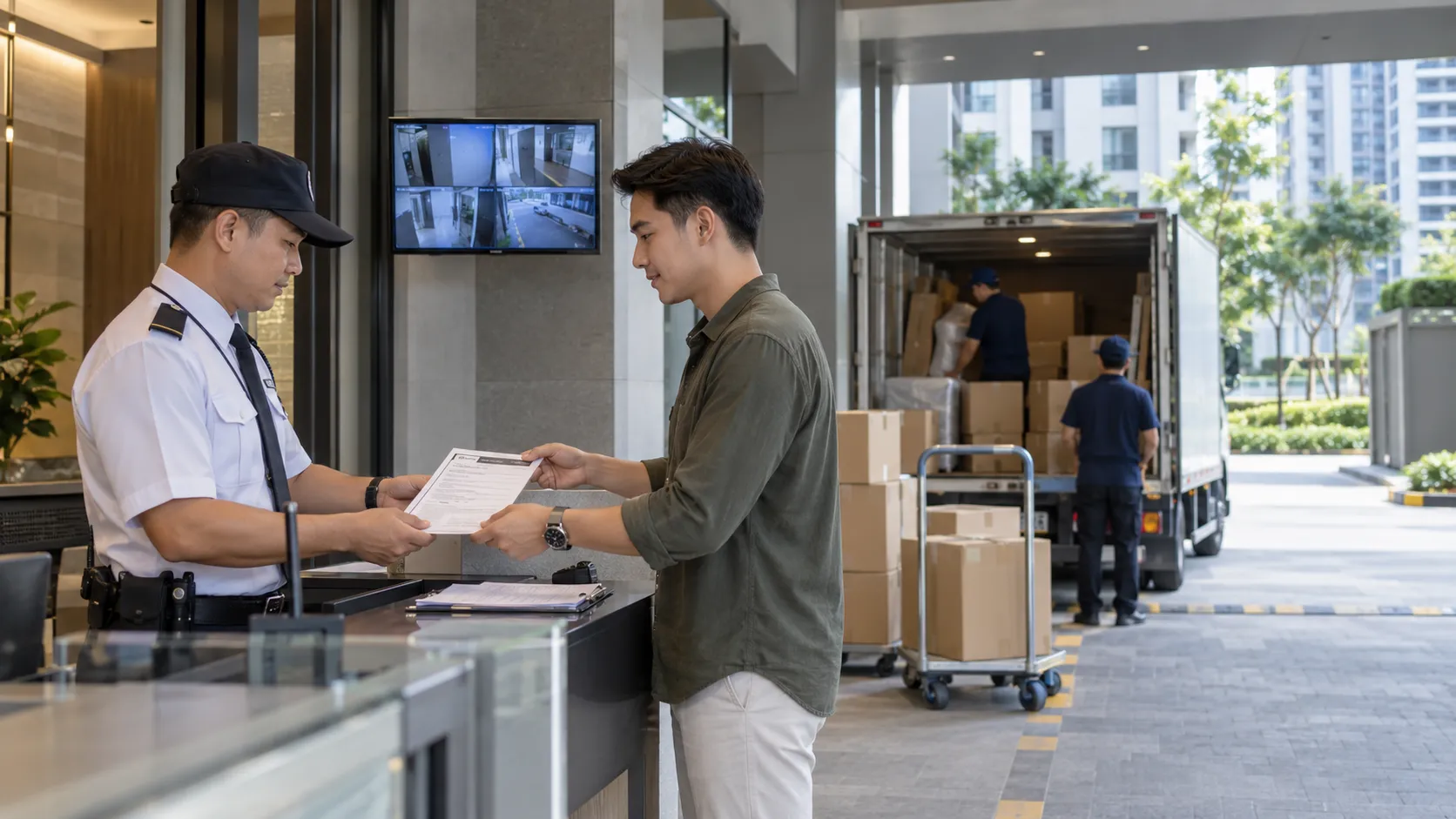 Izin Untuk Pindahan Apartemen