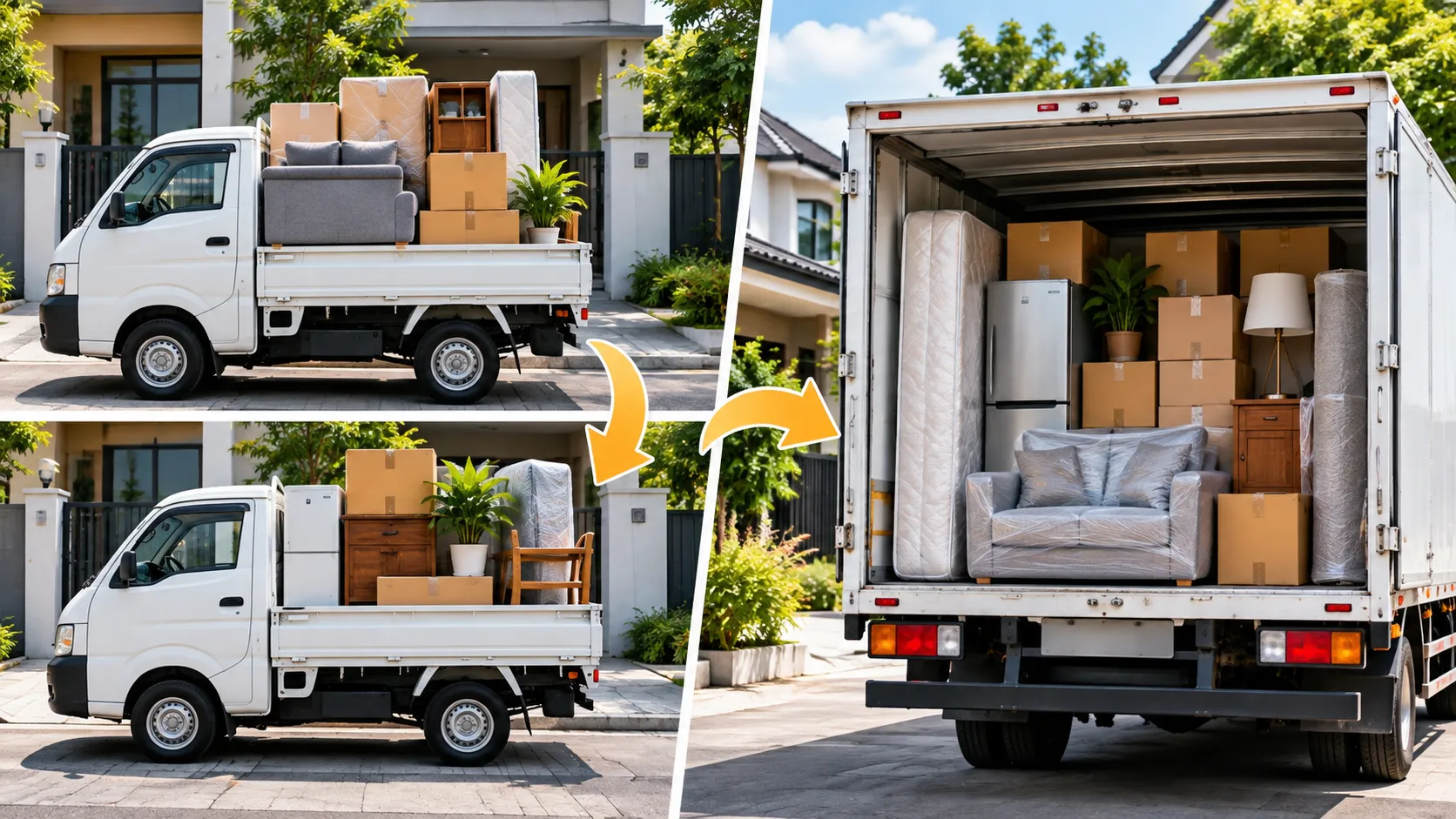 Lebih Hemat Sewa Pickup atau Mobil Box untuk Pindahan