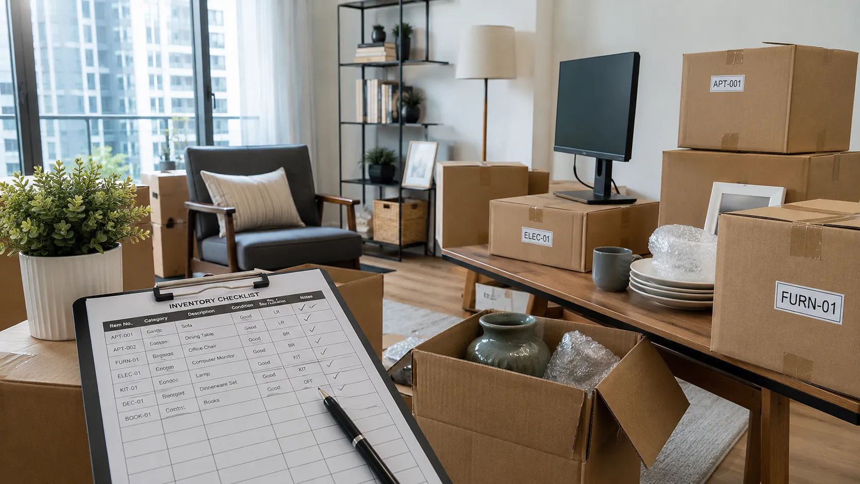 Persiapan Untuk Pindahan Apartemen