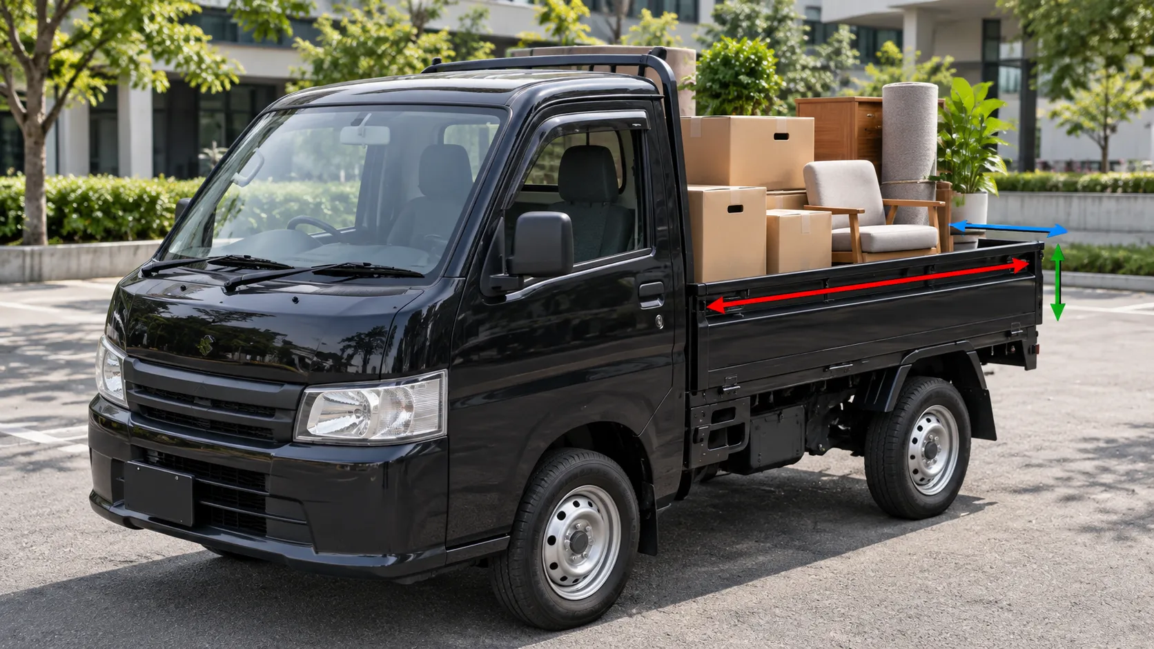 Ukuran Bak Pick up