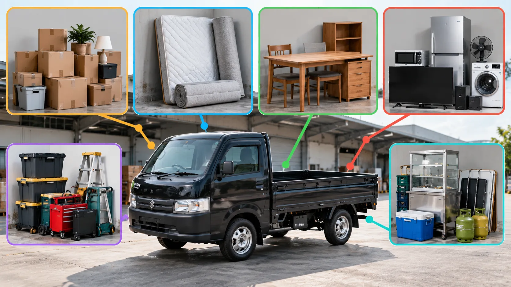 Ukuran Bak Pick up