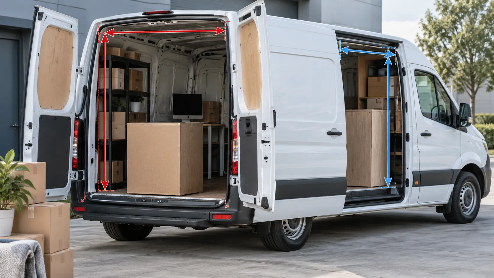 Ukuran Ruang Mobil Blindvan